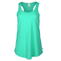 Donna Venley Women's Boyfriend-Fit Grey Athletic Sleeveless Racerback  Soft Premium Tank Top