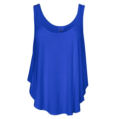 Jacoby- Women's Boyfriend-Fit U-Neck Back Less Loose and Flowy Fashion Sleeveless Tank Top