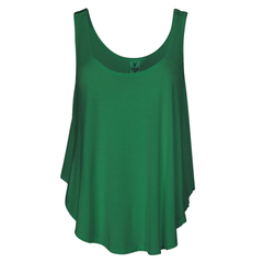 Jacoby- Women's Boyfriend-Fit U-Neck Back Less Loose and Flowy Fashion Sleeveless Tank Top
