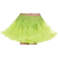 Petticoat Tutu Adult Costume Neon Green