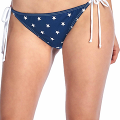 USA Flag Tie Side Bikini Bottoms