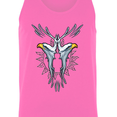 Men's Bald Eagle Dream Catcher Tank Top Shirt