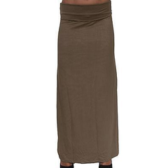 Plus Size Maxi Skirt