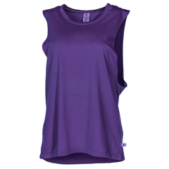 Abby - Women's Sleeve Less Crew Neck Soft Premium Muscle Tee Shirt