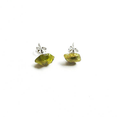 Peridot Stud Earrings