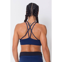 Navy Lightweight Sports Bra