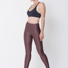 Brown 3D Disco Leggings
