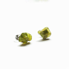 Peridot Stud Earrings