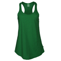 Donna Venley Women's Boyfriend-Fit Grey Athletic Sleeveless Racerback  Soft Premium Tank Top