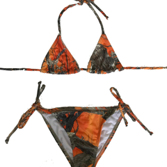 Shore Trendz Kids True Timber Bikini Triangle Top and Tie Side ..