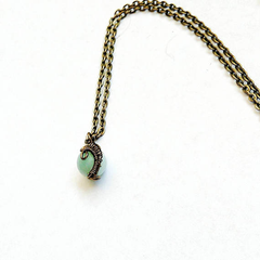 Amazonite Charm Necklace