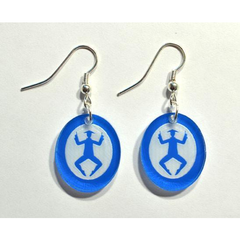 Chinese Tea Silhouette Earrings