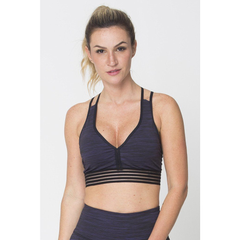 Purple Action Sports Bra