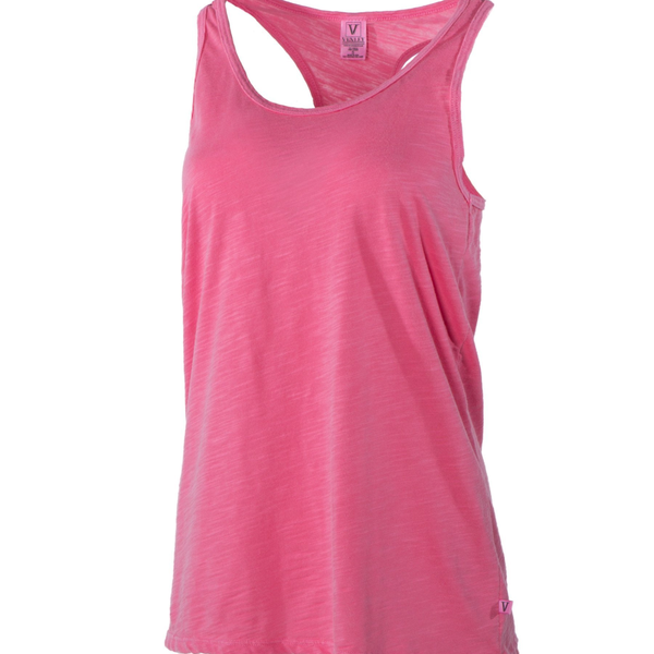 Donna Venley Women's Relaxed Fit Ath Lesiure Racerback Tank Top