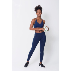 Navy Pocket Legging