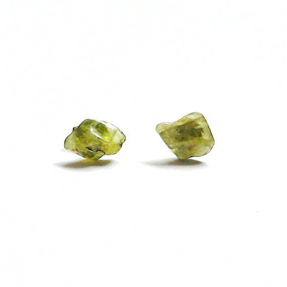 Peridot Stud Earrings