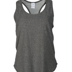 Harbor- Women's Tri-Blend Grey Athletic Sleeveless Soft Premium Tank Top