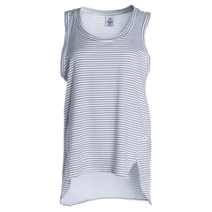 Dior Venley Women's Boyfriend-Fit Crew Neck Stripe Ath Lesiure Sleeveless Soft Premium Tank Top