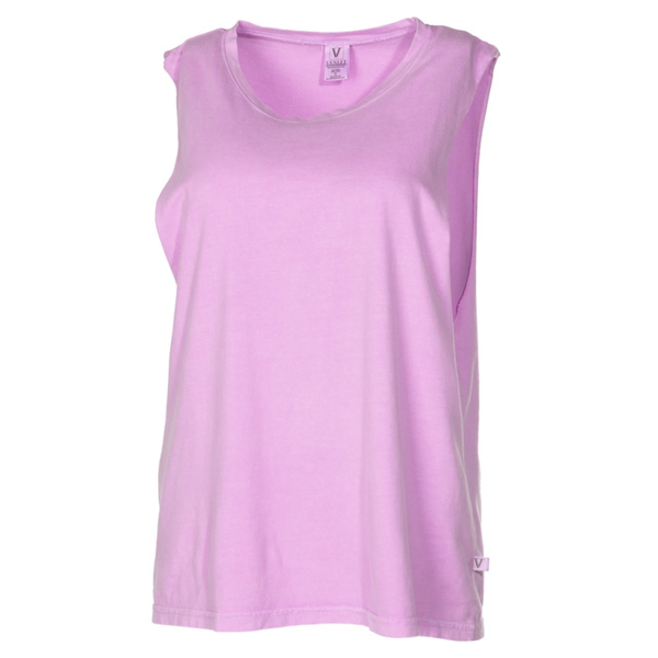 Abby - Women's Sleeve Less Crew Neck Soft Premium Muscle Tee Shirt