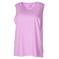 Abby - Women's Sleeve Less Crew Neck Soft Premium Muscle Tee Shirt
