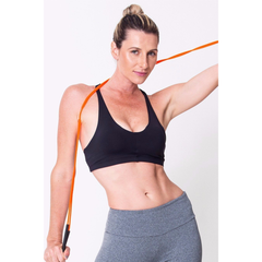 Black Lightweight Sports Bra