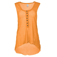 Century - Women's Sleeveless Crew Neck Button Soft Premium Muscle Tee