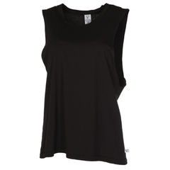 Abby - Women's Sleeve Less Crew Neck Soft Premium Muscle Tee Shirt