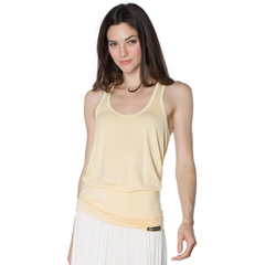 Anna- Women's Long Racerback Modal Sleeveless Soft Premium Tank