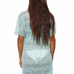 Women's Gorgeous V-Neck Swimwear Cover-up Beach Dress Made in the USA