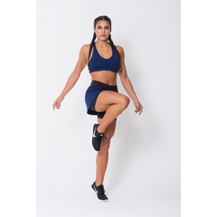 Navy Lightweight Sports Bra
