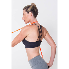 Black Lightweight Sports Bra