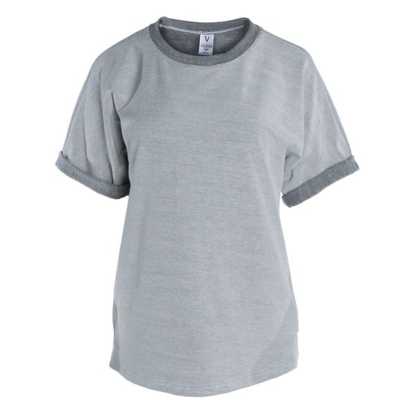 Channing Women's Boyfriend-Fit Stylish Tri-Blend Short Sleeve O-Neck Soft Premium Tee Shirt