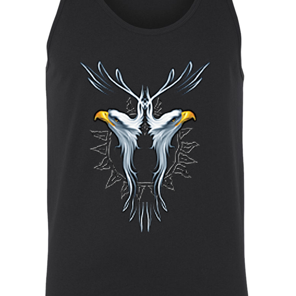 Men's Bald Eagle Dream Catcher Tank Top Shirt