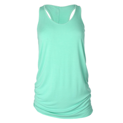 Anna- Women's Long Racerback Modal Sleeveless Soft Premium Tank