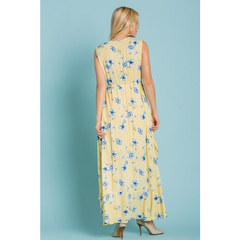 Sunny Floral Asymmetrical Dress