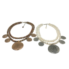 Ancient Coin Tribal Necklace