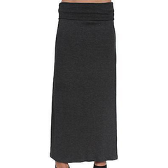 Plus Size Maxi Skirt