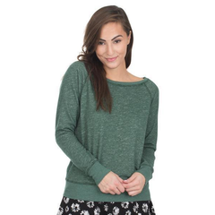 Brittany- Woman's Boat neck Soft Premium Fleece Stylish Full Sleeve Sweatshirt