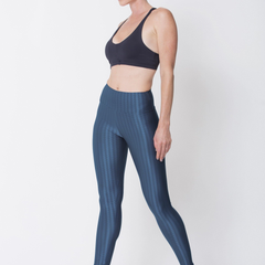 Navy 3D Disco Leggings