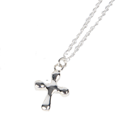 Basha Sterling Silver Cross Necklace
