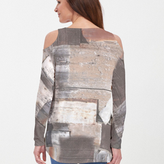 Driftwood (24013) ~ Cold Shoulder Tunic