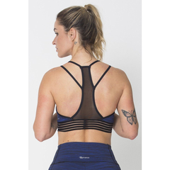 Blue Action Sports Bra